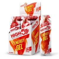 High5 Boks Med Energigeler Bær 40g 20 Enheter