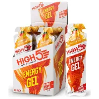 High5 Boks Med Energigeler Mango 40g 20 Enheter High5 Boks Med Energigeler Mango 40g 20 Enheter