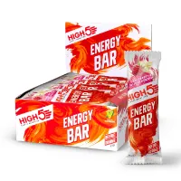 High5 Bringebær/Hvit Sjokolade Energibar