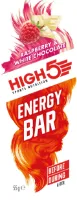 High5 Bringebær/Hvit Sjokolade Energibar