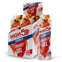 High5 Electrolyte Boks Med Energigeler Tropisk 60g 20 Enheter High5 Electrolyte Boks Med Energigeler Tropisk 60g 20 Enheter