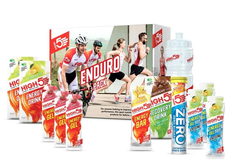 High5 Enduro Pack energipakke (12 produkter)