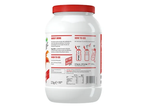 High5 Energy Appelsin Sportsdrikke, White / red, One Size