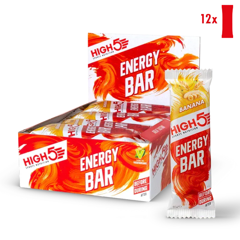 High5 Energybar Banan 12 stk