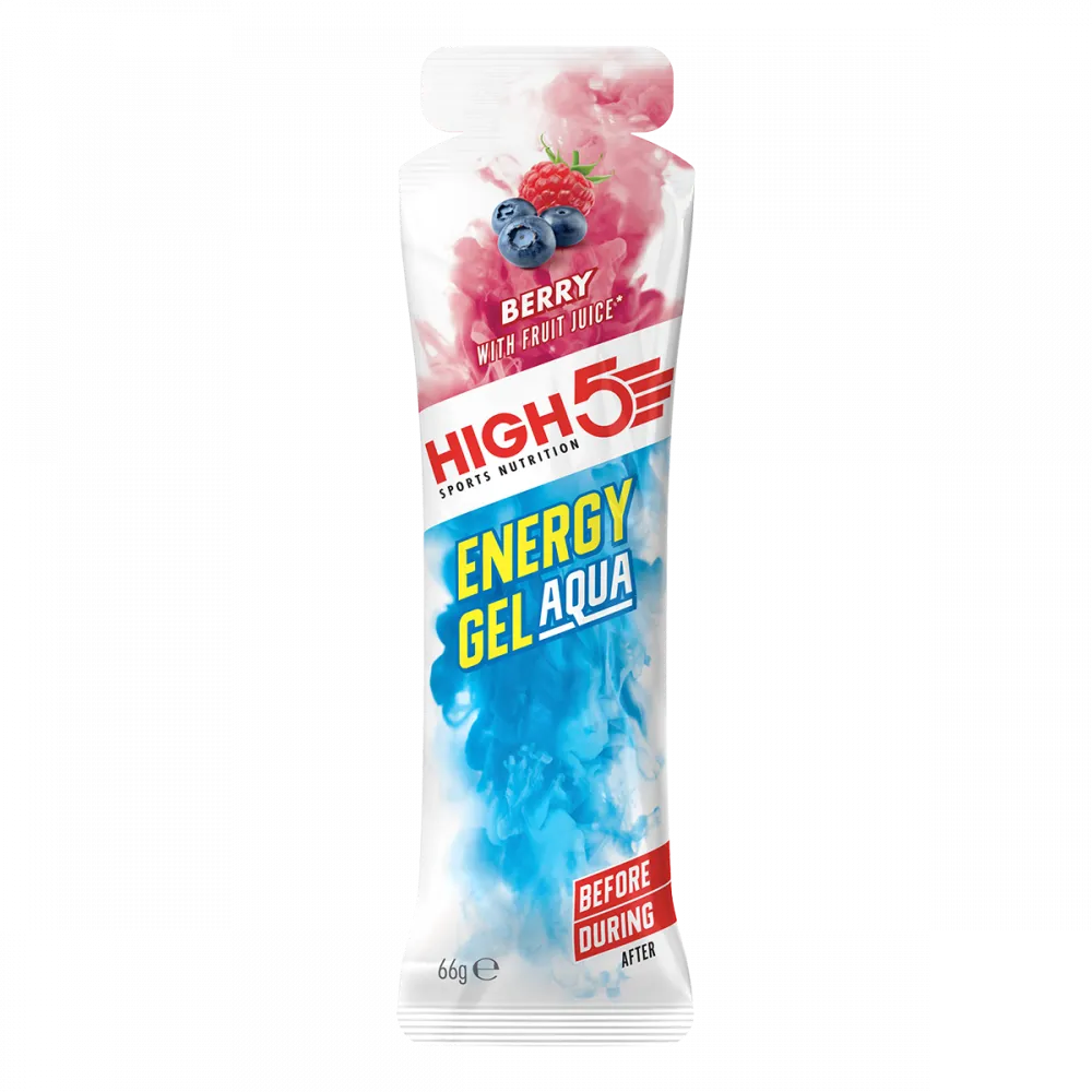 High5 EnergyGel Aqua Bær Energigel 20 stk