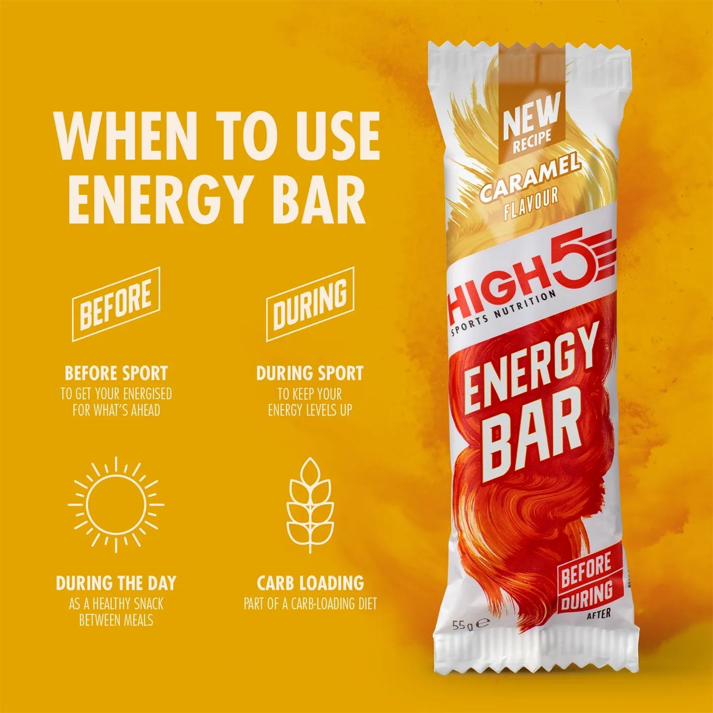 High5 Karamell Energibar