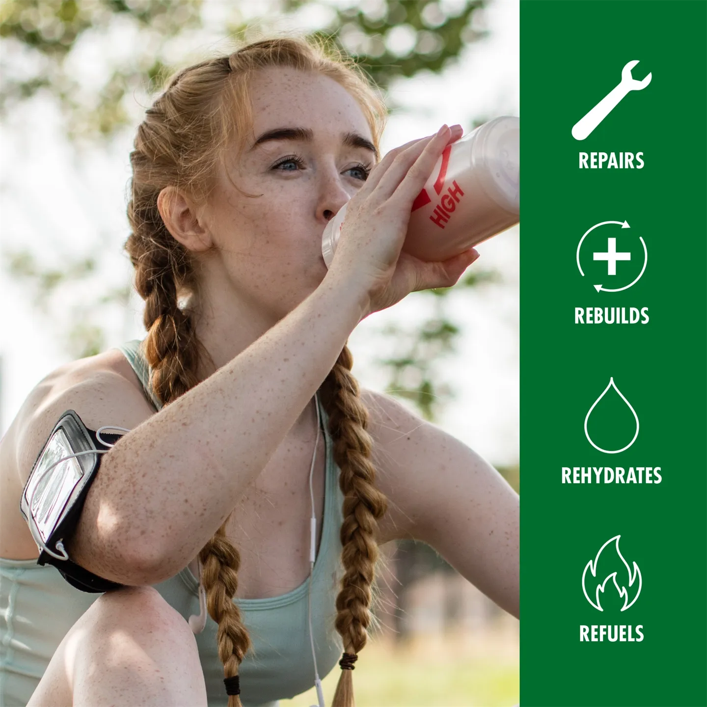 High5 Recovery Drink Proteinpulver