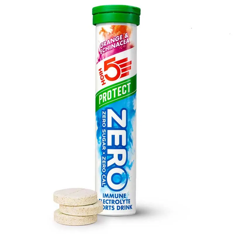 High5 Zero Protect Tablettboks Gurkemeie Og Ingefær 8 Enheter, White / blue, One Size