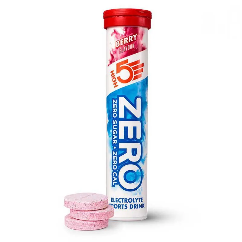 High5 Zero Tablettboks Bær 8 Enheter, White / blue, One Size