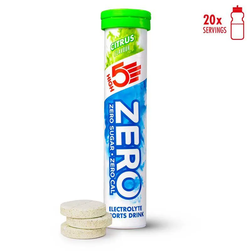 High5 Zero Tablettboks Sitrus 8 Enheter, White / blue, One Size