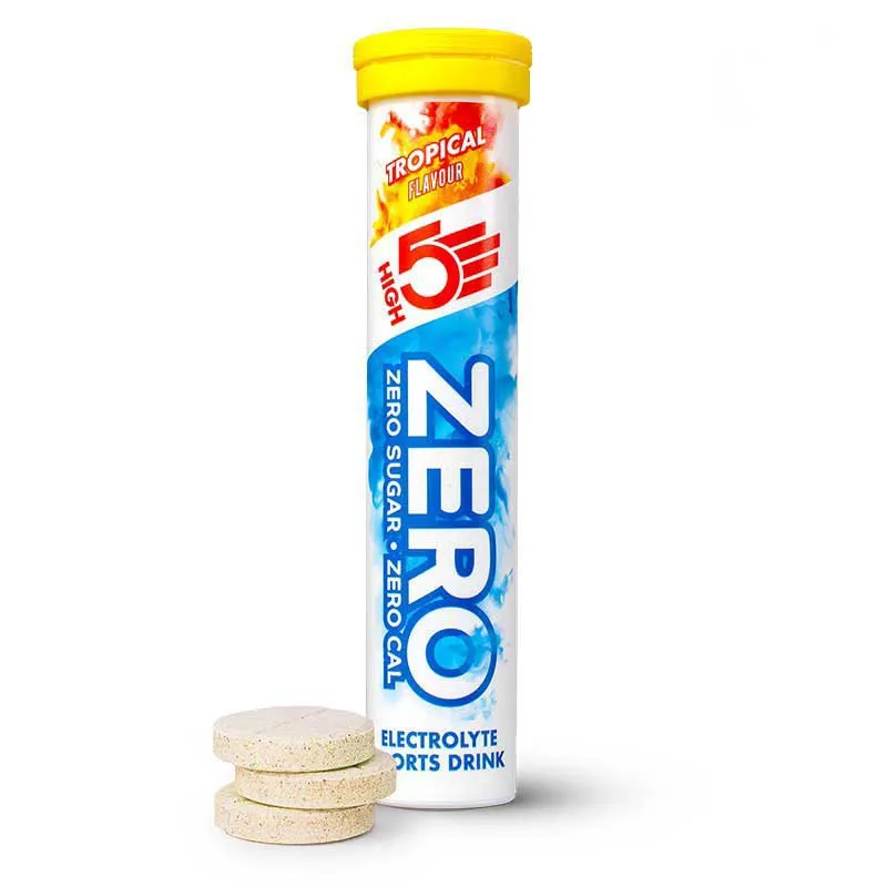 High5 Zero Tablettboks Tropisk 8 Enheter, White / blue, One Size High5 Zero Tablettboks Tropisk 8 Enheter, White / blue, One Size