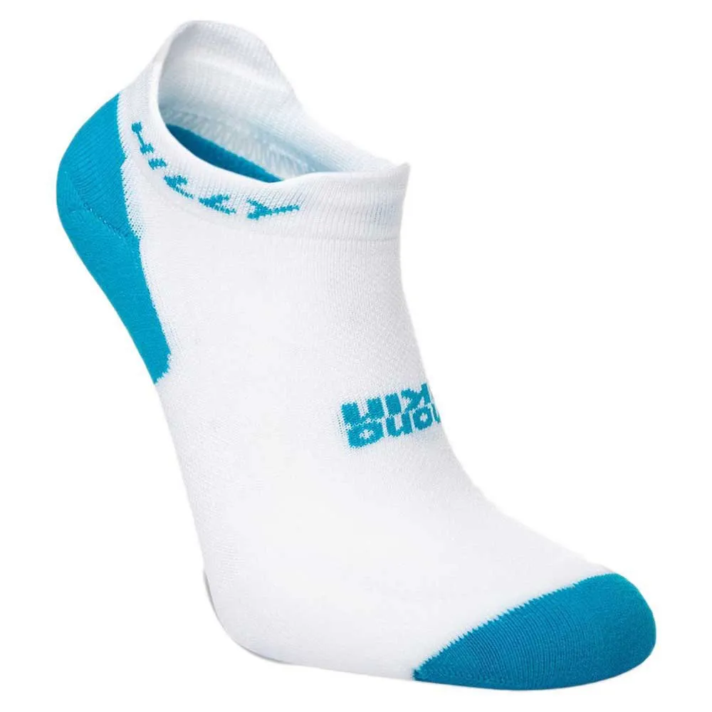 Hilly Socks Active Socklet Min Korte Sokker male, White / black / peacock