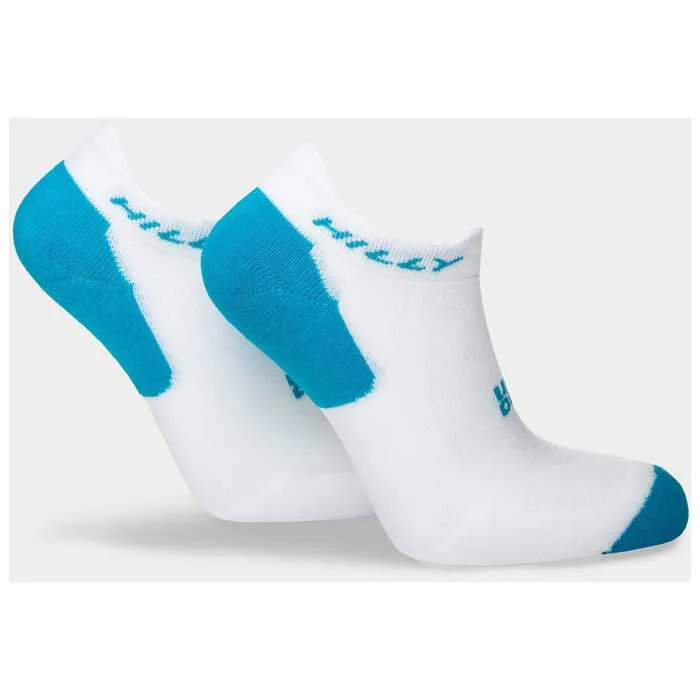 Hilly Socks Active Socklet Min Korte Sokker male, White / black / peacock