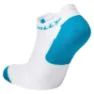 Hilly Socks Active Socklet Min Korte Sokker male, White / black / peacock