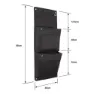 Hiplok Arrangør, Black, One Size