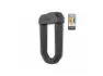 Hiplok D1000 U-Lock, Black, 155 x 92 x 20mm