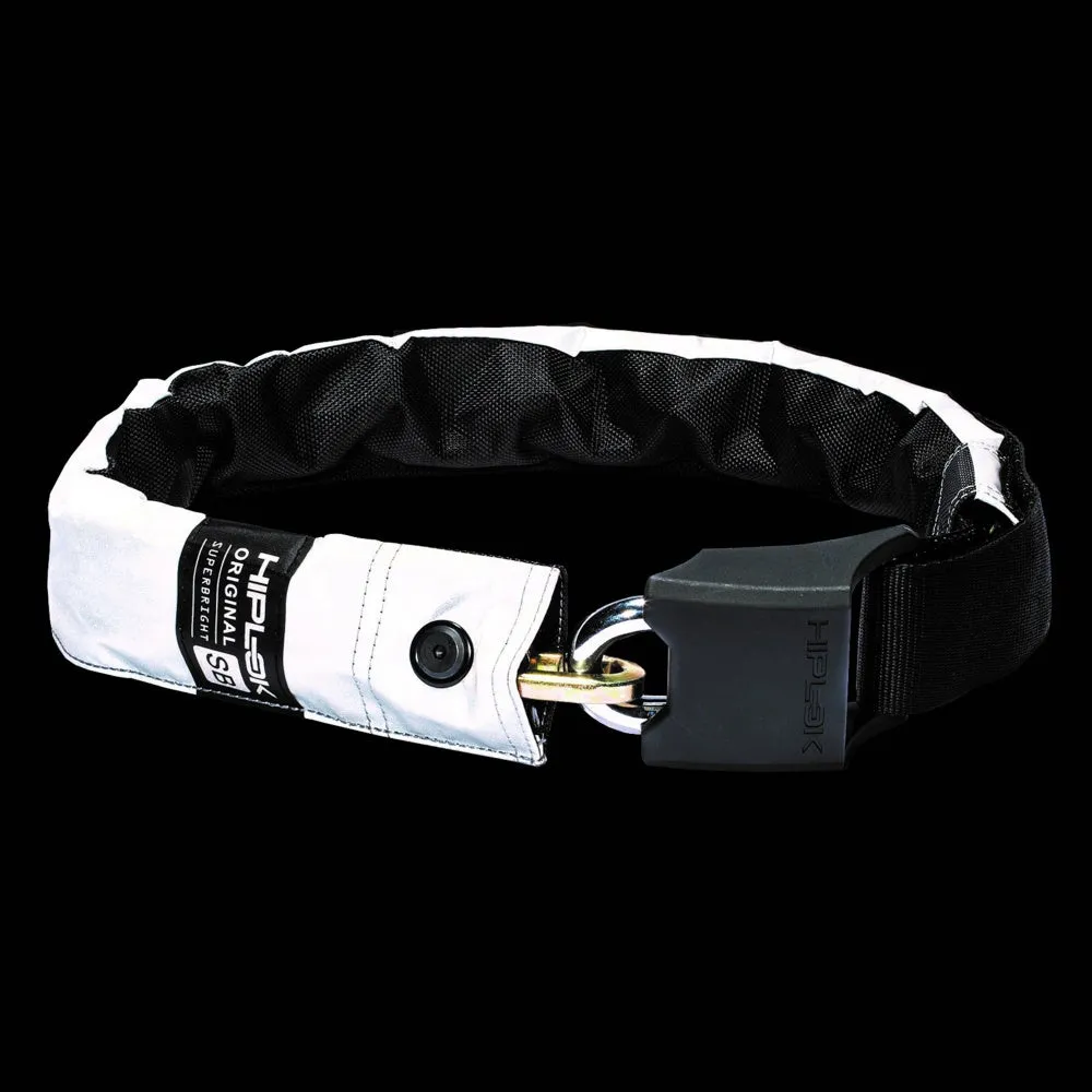 Hiplok Original Refleks Kjettinglås, Black, 12mm Hiplok Original Refleks Kjettinglås, Black, 12mm