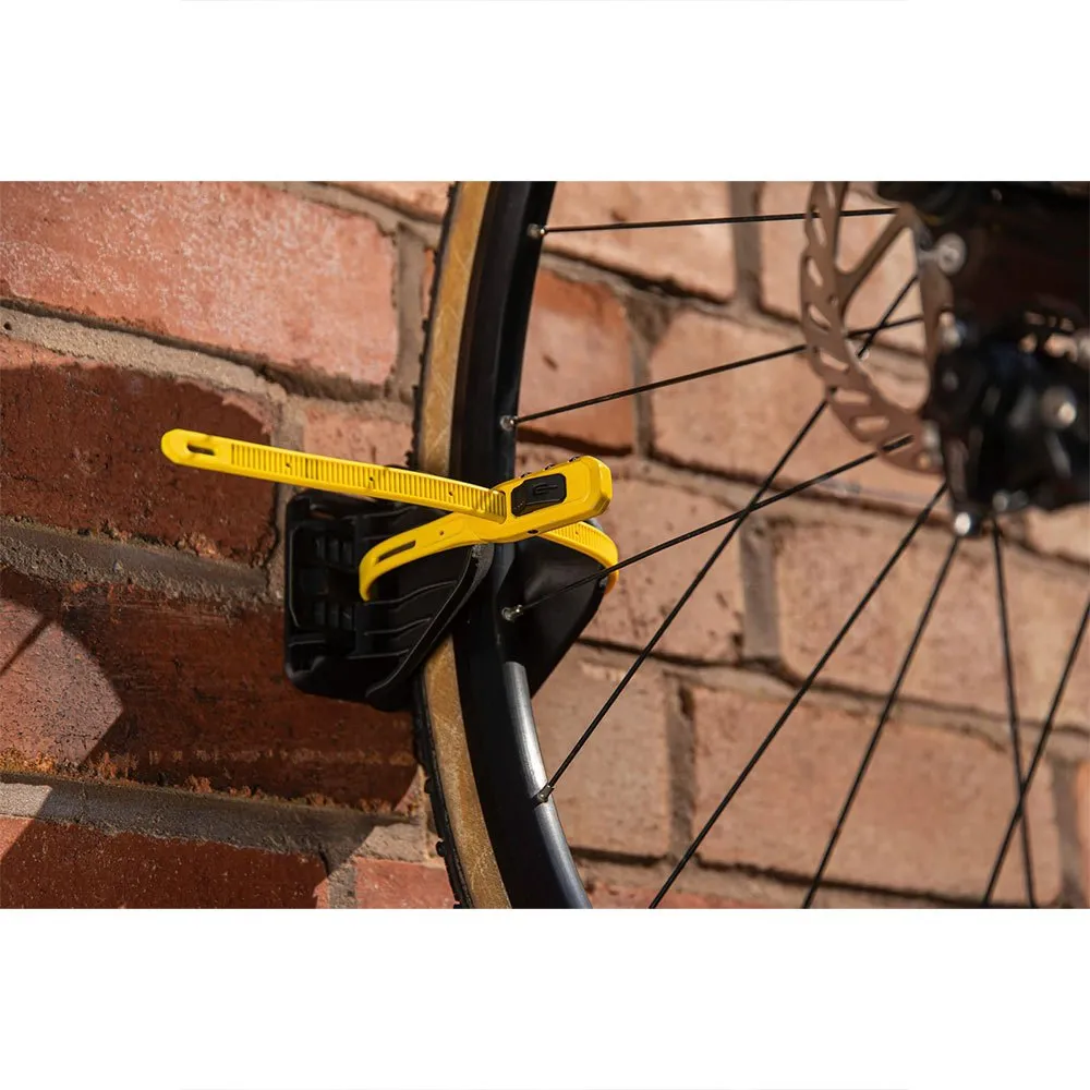 Hiplok Veggmontert Sykkelholder, Black, One Size