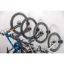 Hiplok Veggmontert Sykkelholder, Black, One Size