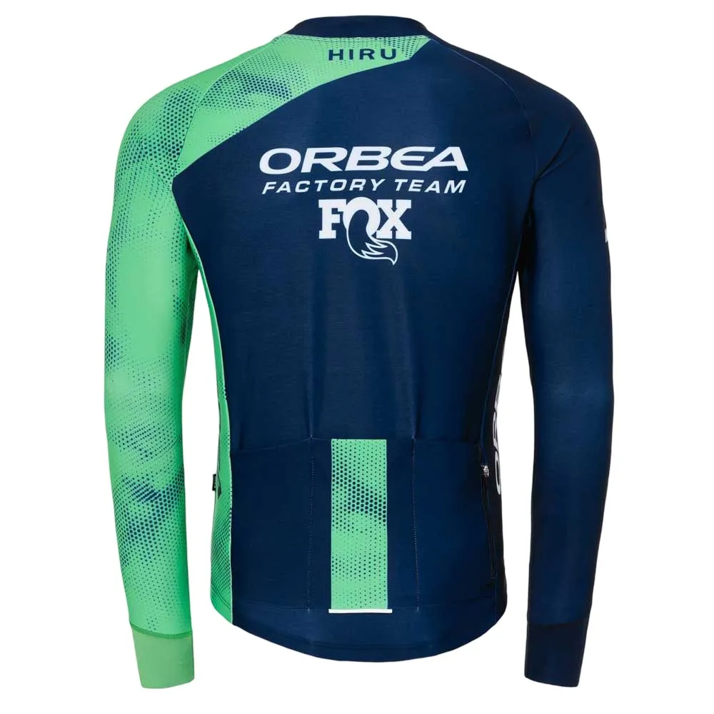 Hiru Core Thermal Orbea Factory Team Langermet Trøye Hiru Core Thermal Orbea Factory Team Langermet Trøye