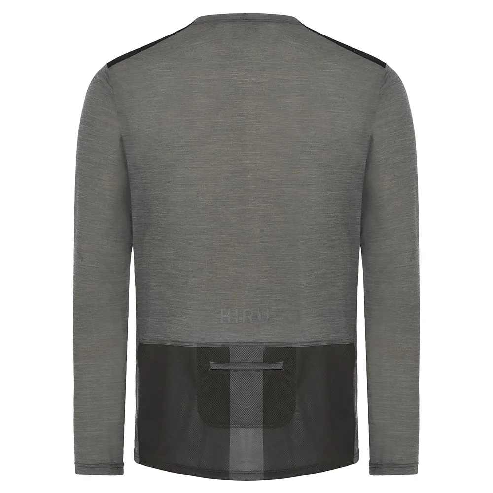 Hiru Lab Merino Langarmet T-skjorte Hiru Lab Merino Langarmet T-skjorte