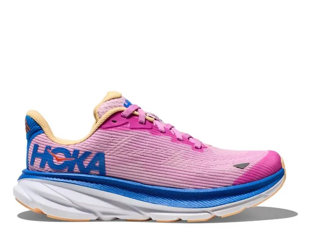 Hoka Y Clifton 9 Youth, Cyclamen/sweet lilac