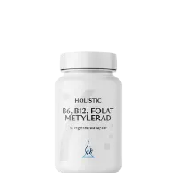Holistic B6 B12 Folat Metylert 60 kapsler Holistic B6 B12 Folat Metylert 60 kapsler
