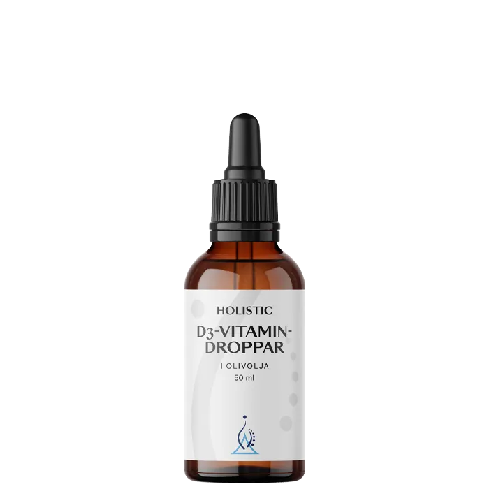Holistic D3-vitamin dråper 50 ml, 50ml