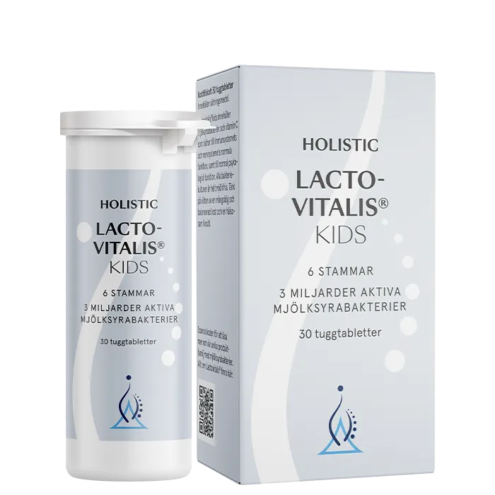 Holistic LactoVitalis Kids, 30 tyggetabletter
