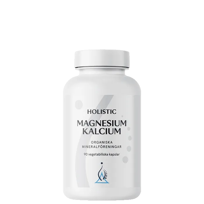 Holistic Magnesium og Kalsium, 80/40mg 100 kapsler Holistic Magnesium og Kalsium, 80/40mg 100 kapsler