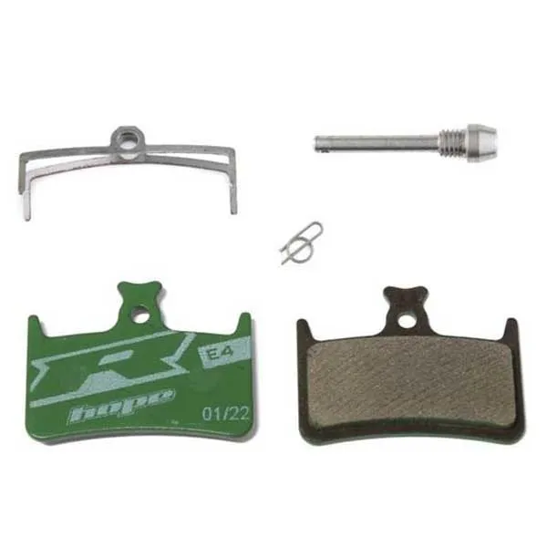 Hope Mono M4/e4 2013 Rx4+ Hbsp323g Organiske Skivebremseklosser, Green, One Size