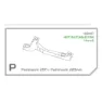Hope P Postmount Disc Skivebremsekaliperadapter, Black, 200-220mm