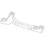 Hope Q Postmount Skivebremsekaliperadapter, Black, 203-220mm