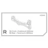 Hope R Is Postmount Skivebremsekaliperadapter, Black, 220 / 200mm