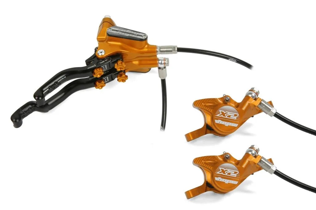 Hope Tech 3 DUO X2 Skivebrems, Sort, Høyre