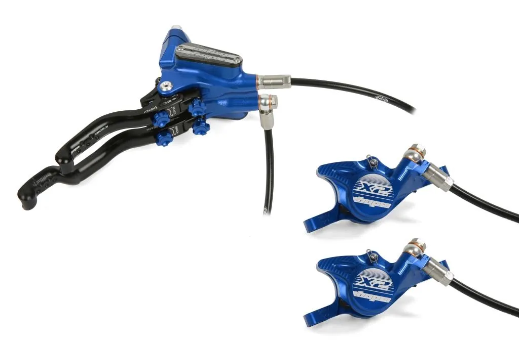 Hope Tech 3 DUO X2 Skivebrems, Sort, Høyre