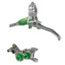Hope Tech 4 V4 Pvc Forbrems, Silver / green, One Size