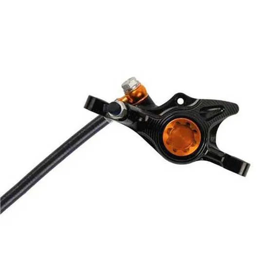 Hope Tech 4 X2 Forbrems, Black / orange, One Size Hope Tech 4 X2 Forbrems, Black / orange, One Size