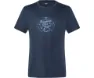 Houdini Tree Message Tee Men, Blue illusion/star