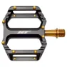 HT Ar09 Titanium Axle Sykkelpedaler, Black, One Size