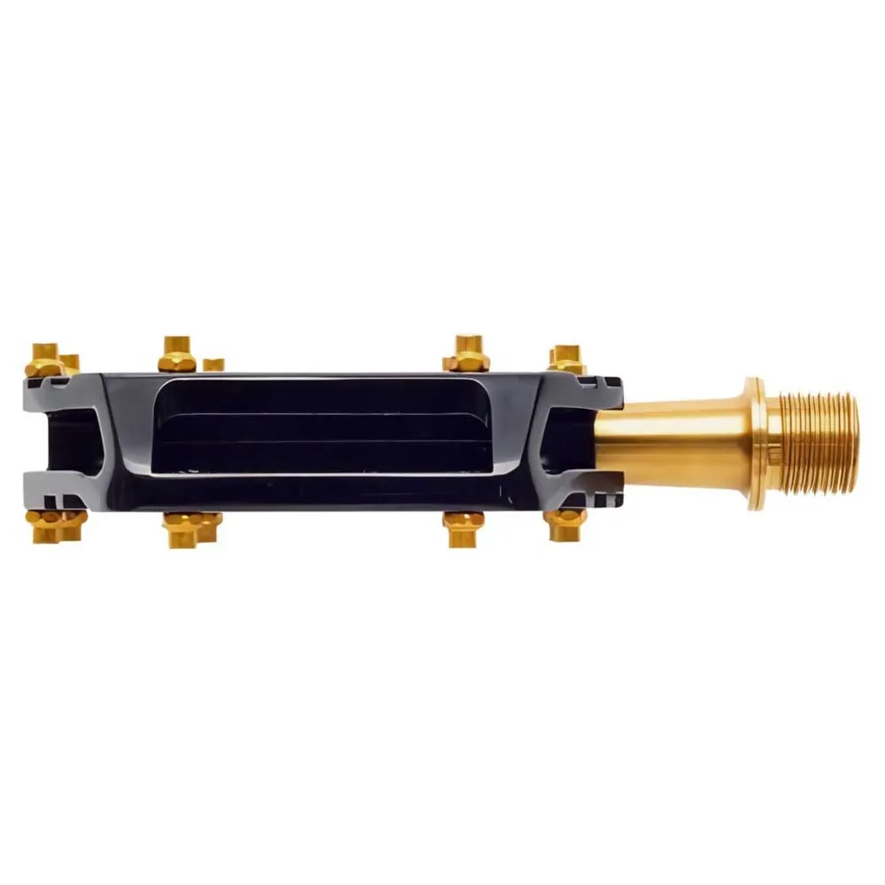 HT Ar09 Titanium Axle Sykkelpedaler, Black, One Size