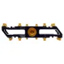 HT Ar09 Titanium Axle Sykkelpedaler, Black, One Size