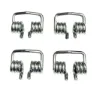 HT M1/m2/x3 Pedalfjærer, Silver, One Size