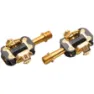 HT M2 Titanium Limited Edition Sykkelpedaler, Stealth black / gold, One Size
