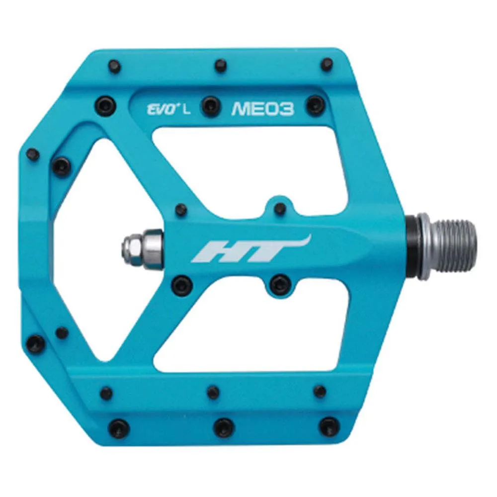 HT Me03 Downhill Sykkelpedaler, Matte blue, One Size HT Me03 Downhill Sykkelpedaler, Matte blue, One Size