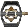 HT X2-sx Limited Edition Sykkelpedaler, Stealth black / gold, One Size