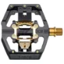HT X3 Titanium Limited Edition Sykkelpedaler, Stealth black / gold, One Size