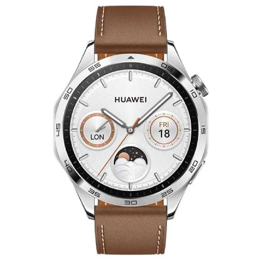 Huawei 55020bgw Gt4 Smartklokke, Brown Huawei 55020bgw Gt4 Smartklokke, Brown