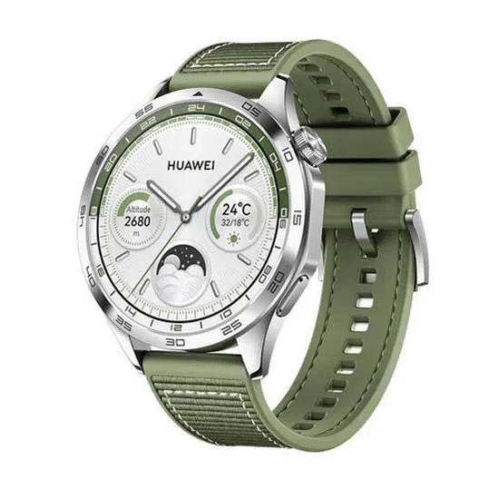 Huawei Gt4 Classic 46 Mm Smartklokke, Green Huawei Gt4 Classic 46 Mm Smartklokke, Green