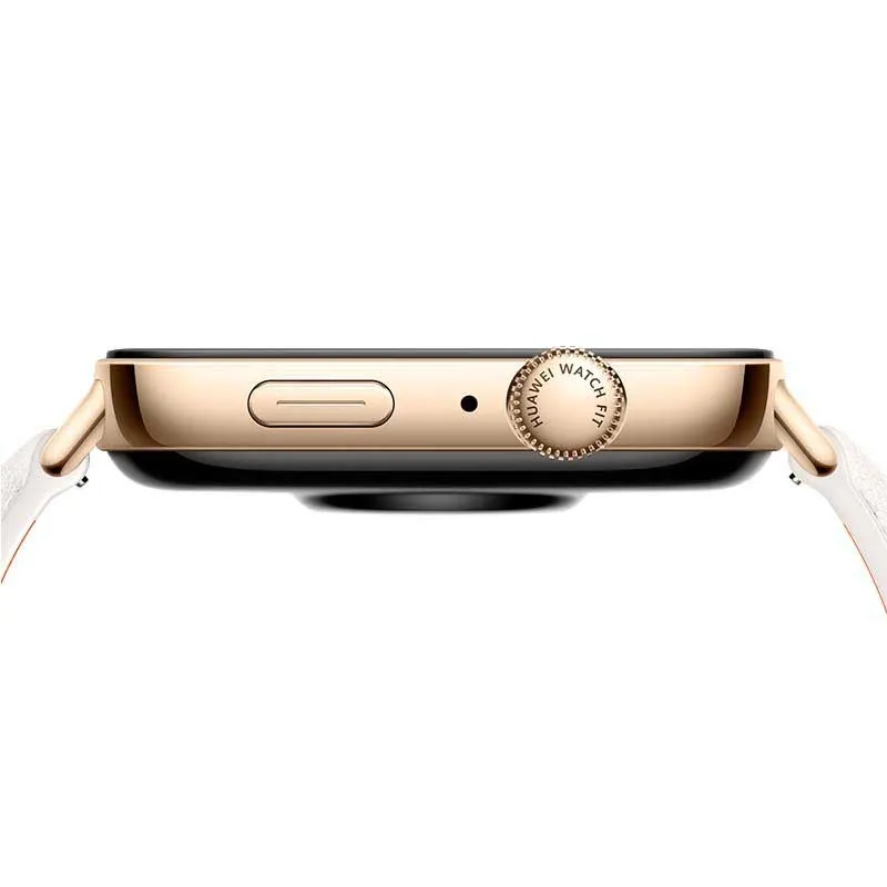 Huawei Watch Fit 3 Leather Smartklokke, White
